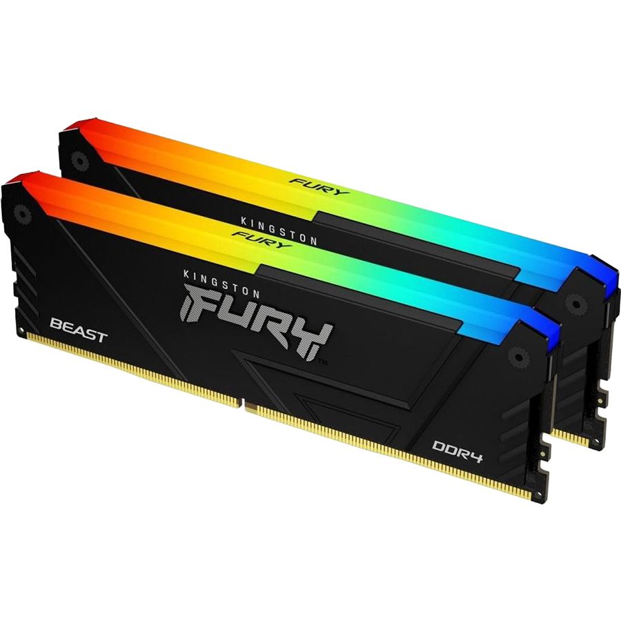 Память оперативная Kingston FURY Beast RGB (KF432C16BB12AK2/32WP)
