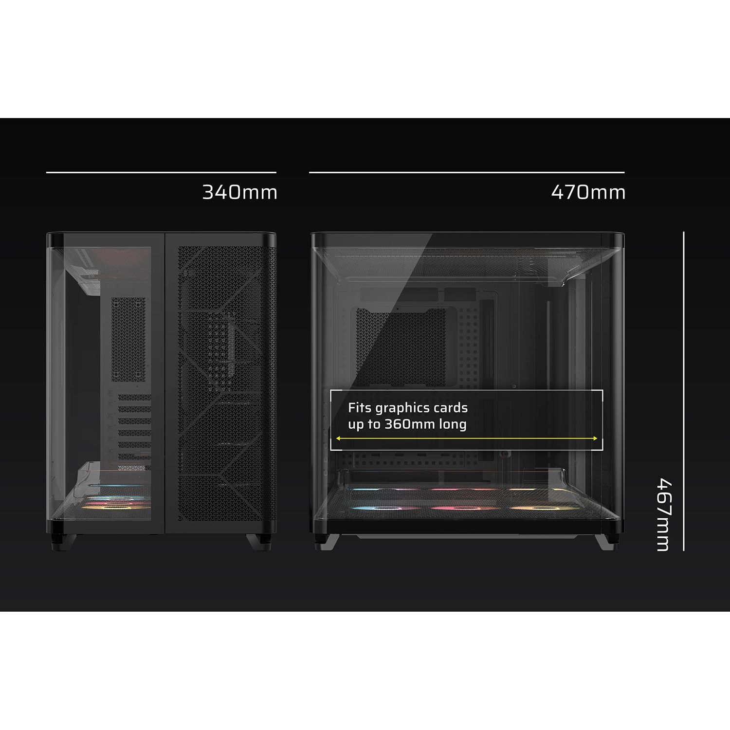 Корпус без блока питания Corsair CC-9011318-WW