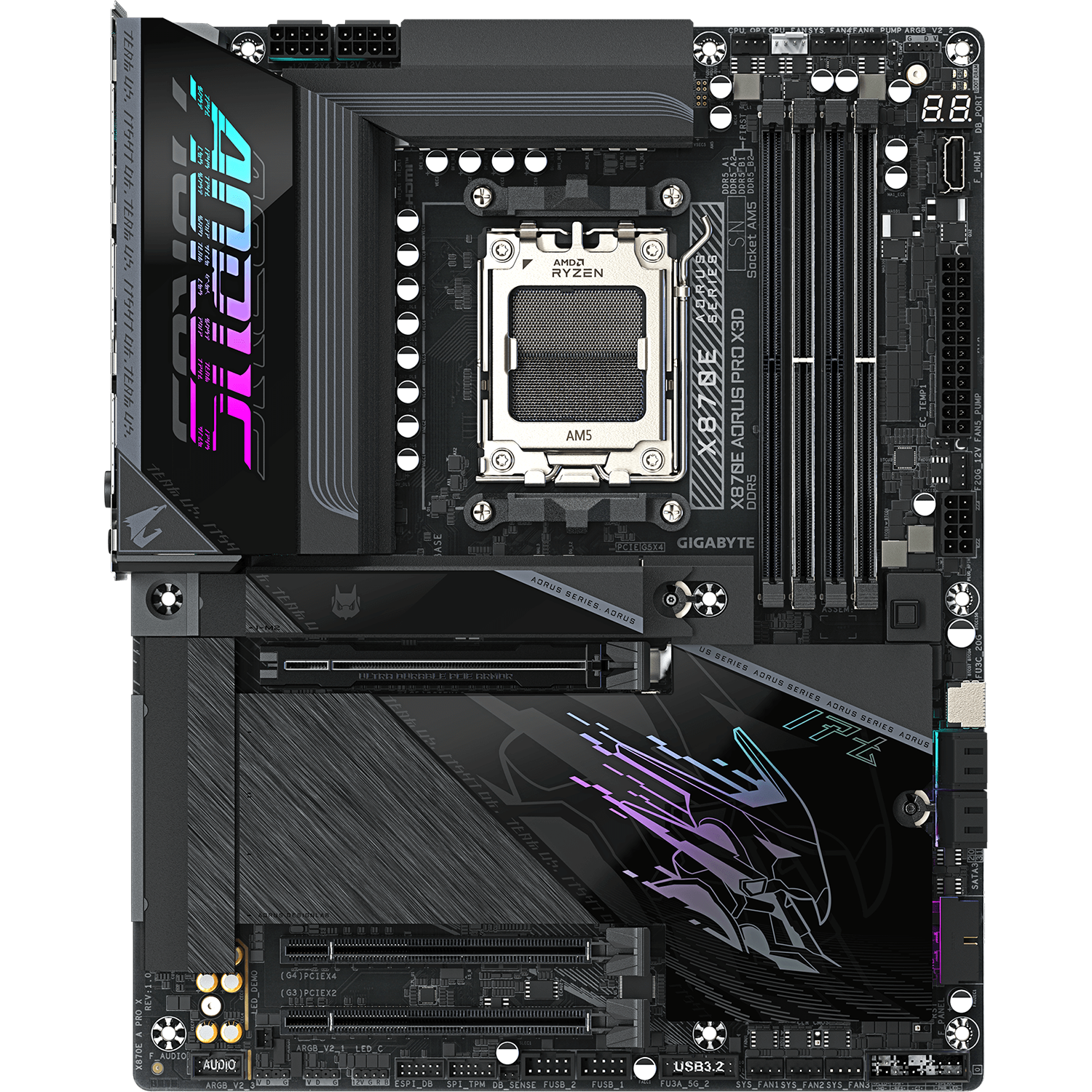 Материнская плата GIGABYTE X870E A PRO X