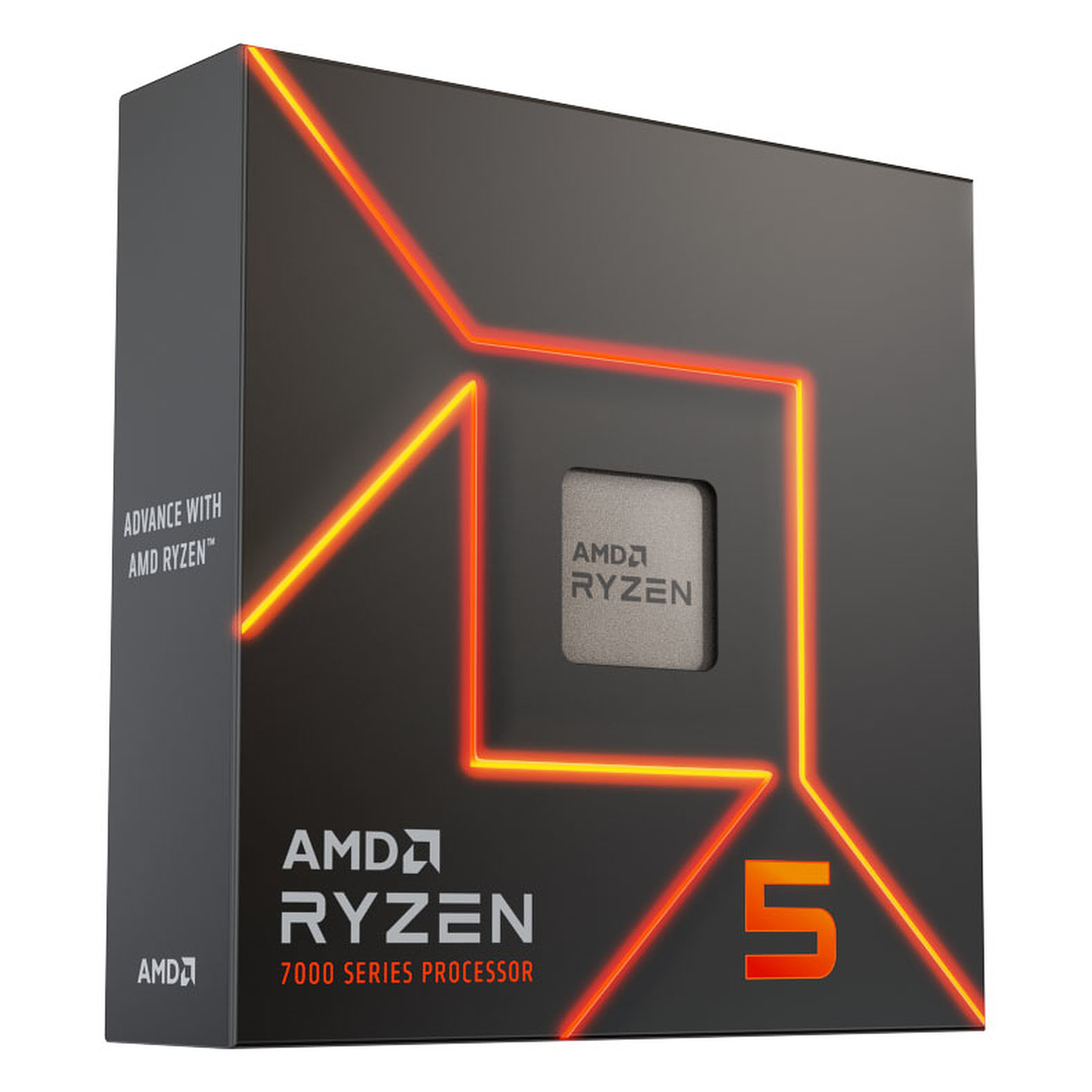 Процессор AMD Ryzen 5 7600X OEM (S-AM5, ядер: 6, потоков: 12, 4.7-5.3GHz L2: 6MB, L3: 32 MB, VGA Radeon, TDP 105W) 100-100000593