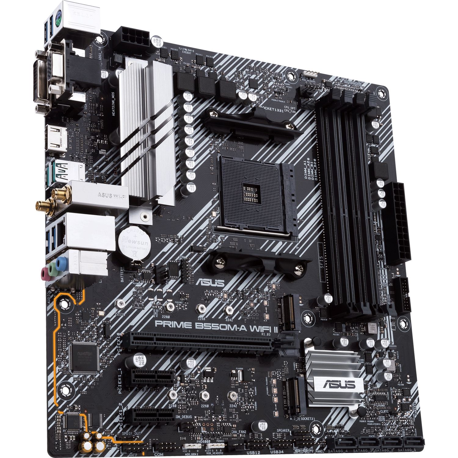 Материнская плата ASUS PRIME B550M-A WIFI II (90MB19X0-M0EAY0)