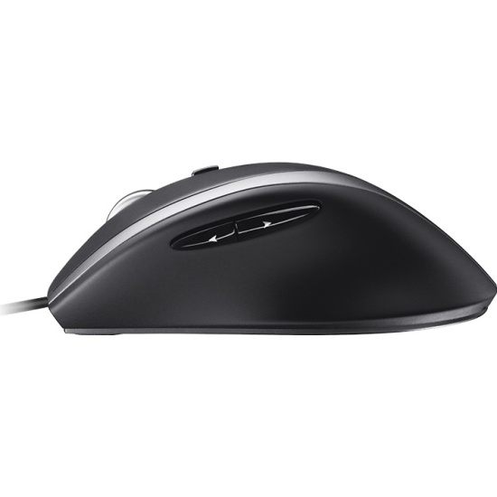 Мышь Logitech M500s ADVANCED Corded Mouse (черно-серебристый, USB, лазер, 4000 dpi, 7 кл., 1.8 м, эргономичный дизайн под правую руку) [ 910-005784 ]