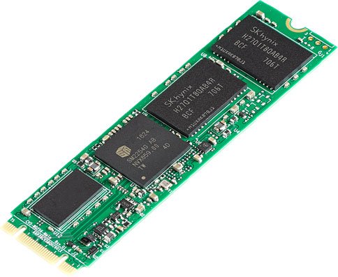 Накопитель SSD M.2 128GB Plextor S3G (PX-128S3G) Retail (550/500МБ/сек, 72K/57K IOPS, SATA600, 3D TLC, TBW 35, M.2 2280)